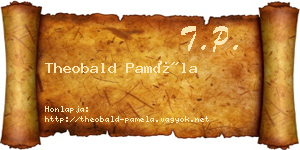 Theobald Paméla névjegykártya